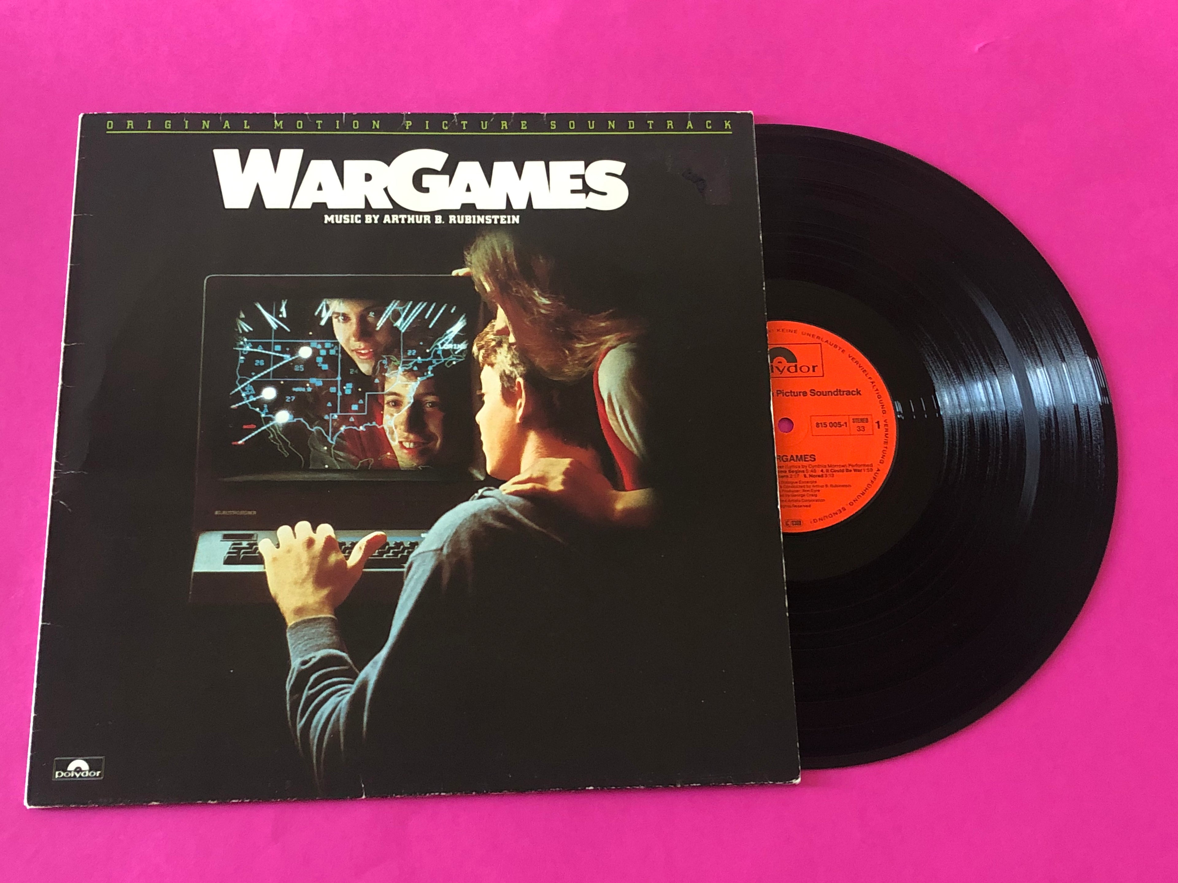 Arthur B. Rubinstein : WarGames (Original Motion Picture Soundtrack) (LP, Album)