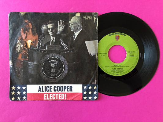 Alice Cooper : Elected (7",Single,45 RPM)