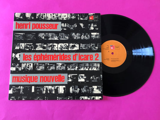 Henri Pousseur : Les Ephémérides D'Icare 2 (LP,Stereo)