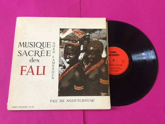 Various : Musique Sacrée Des Fali (Nord Cameroun - Fali De Ngoutchoumi) (LP,Album)