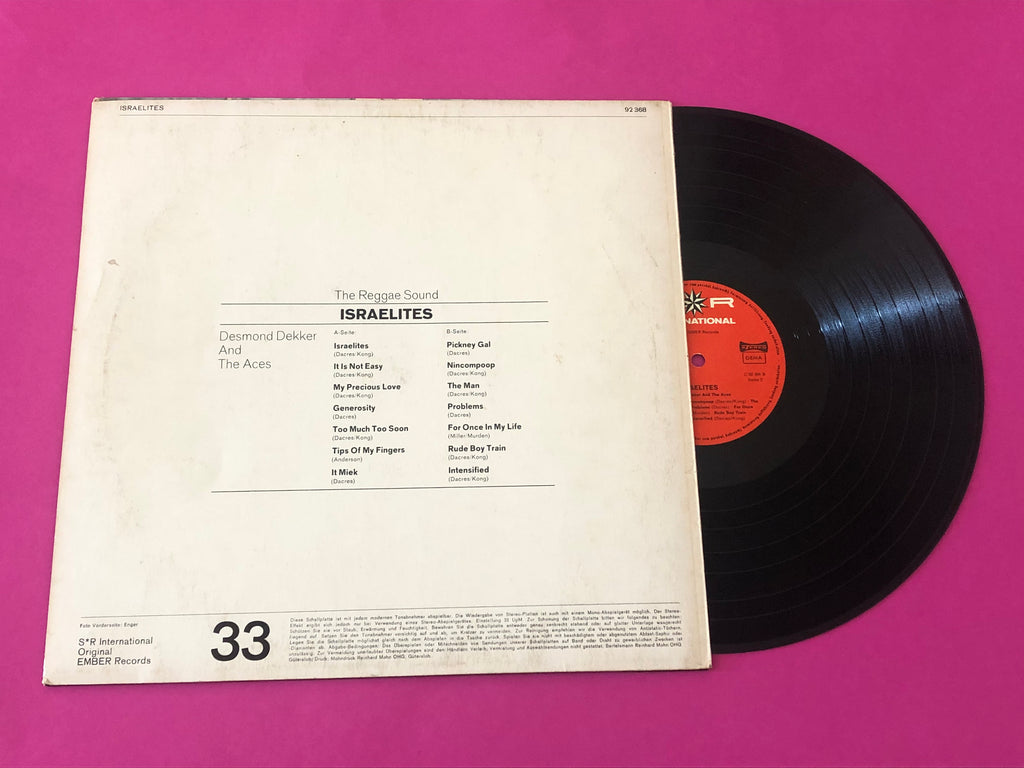 Desmond Dekker & The Aces : Israelites - The Reggae Sound (LP, Album)