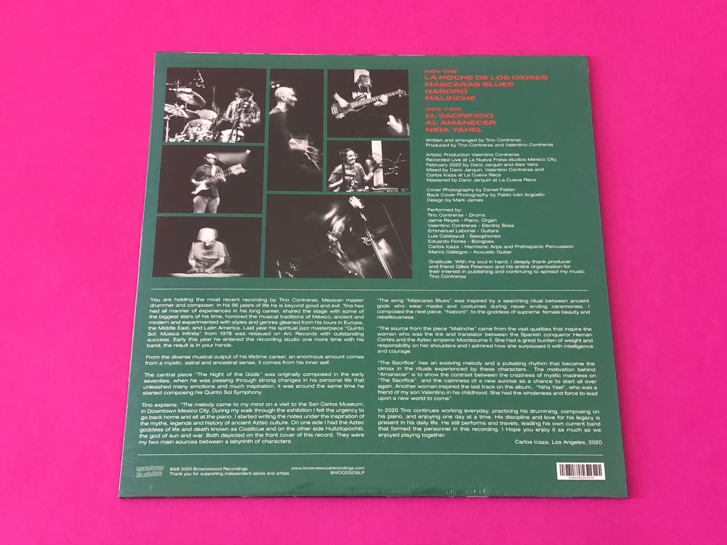 Tino Contreras : La Noche De Los Dioses (LP, Album)