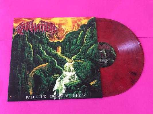 Carnation (3) : Where Death Lies (LP,Album)