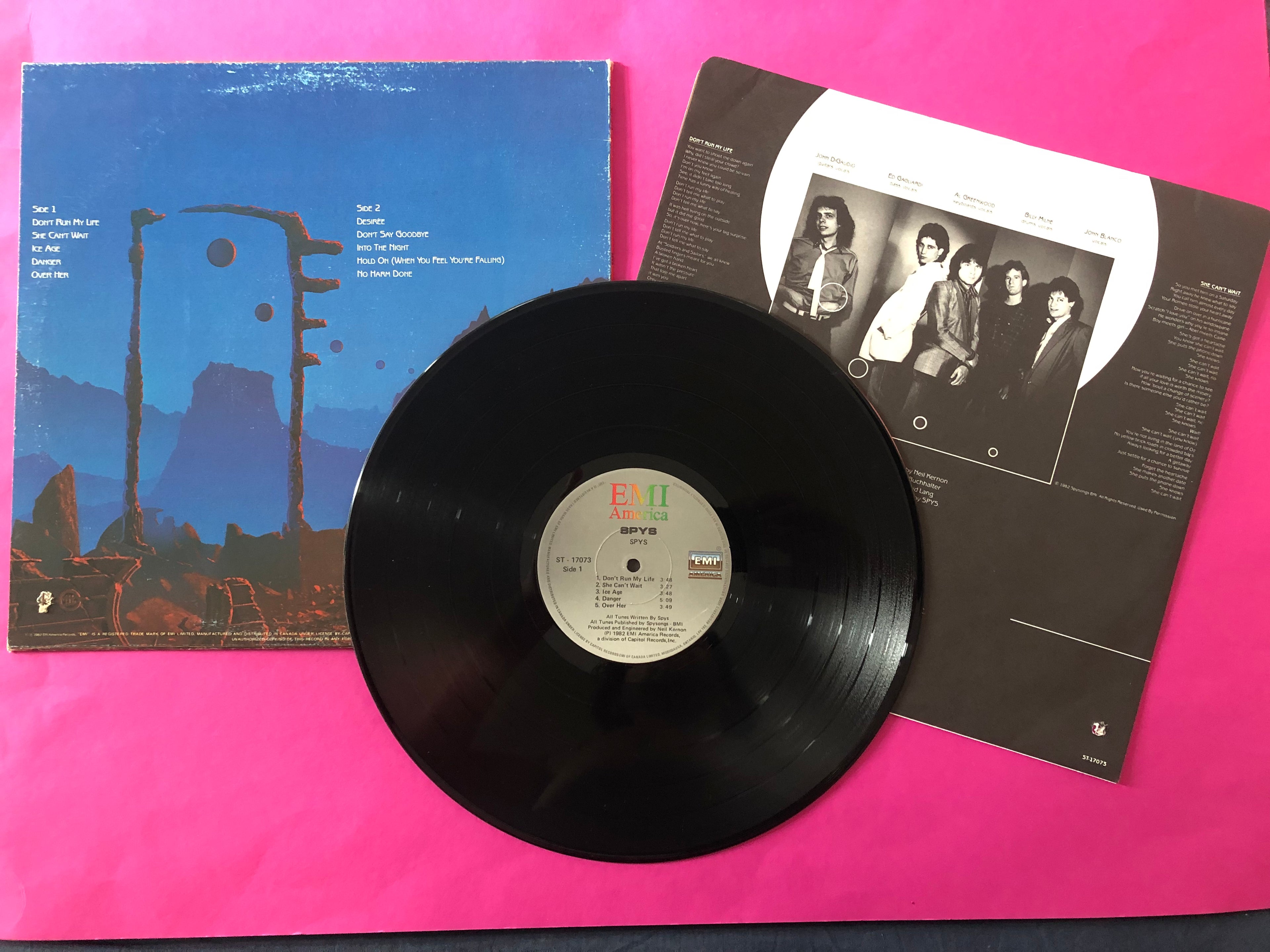 SPYS : S·P·Y·S (LP,Album)