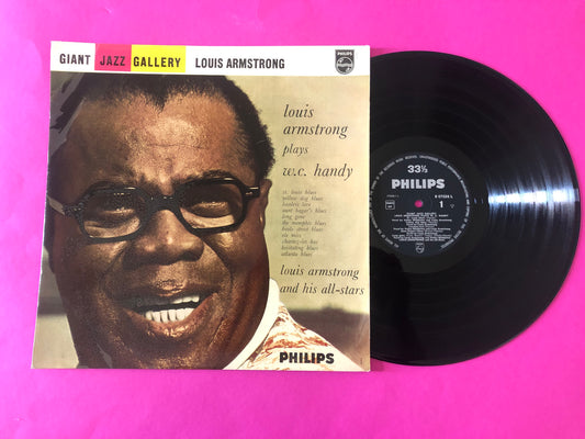 Louis Armstrong : Louis Armstrong Plays W.C. Handy (LP,Album,Reissue,Mono)