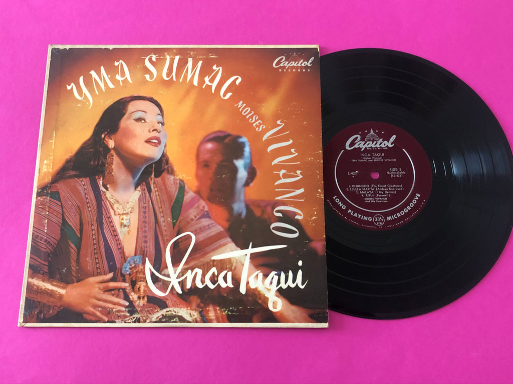 Yma Sumac, Moises Vivanco : Inca Taqui (LP,10",Album,Mono)