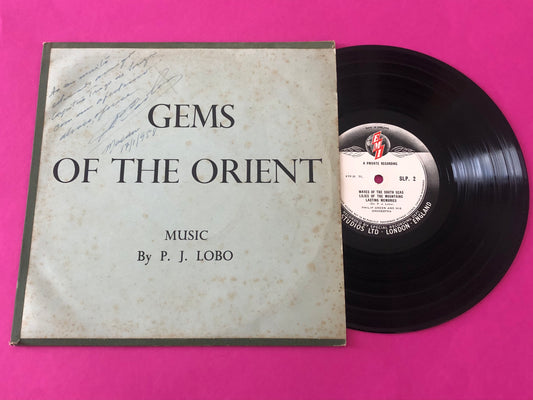 Pedro José Lobo : Gems Of the Orient (10")