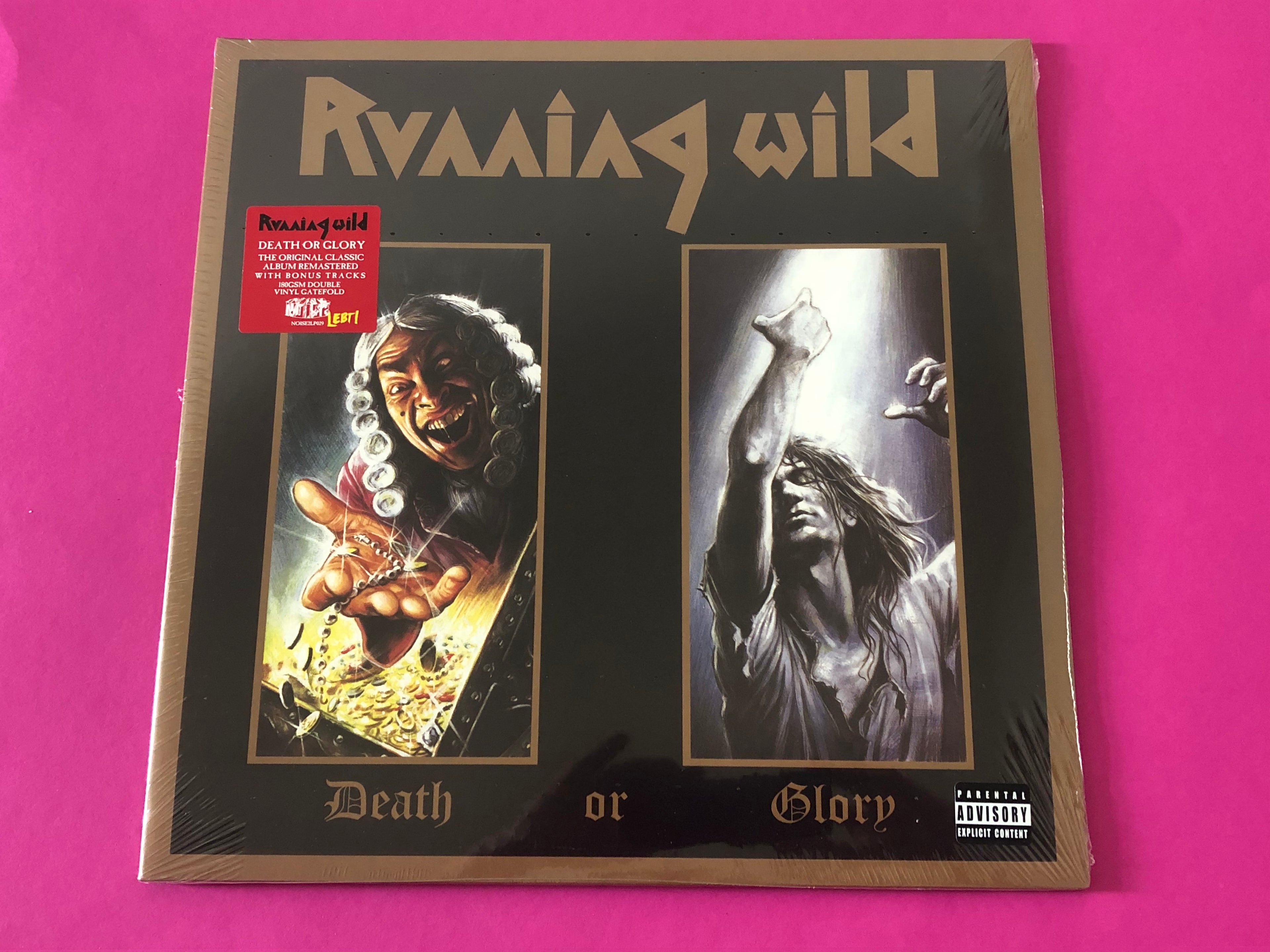 Running Wild : Death Or Glory (LP,Album,Reissue,Remastered)