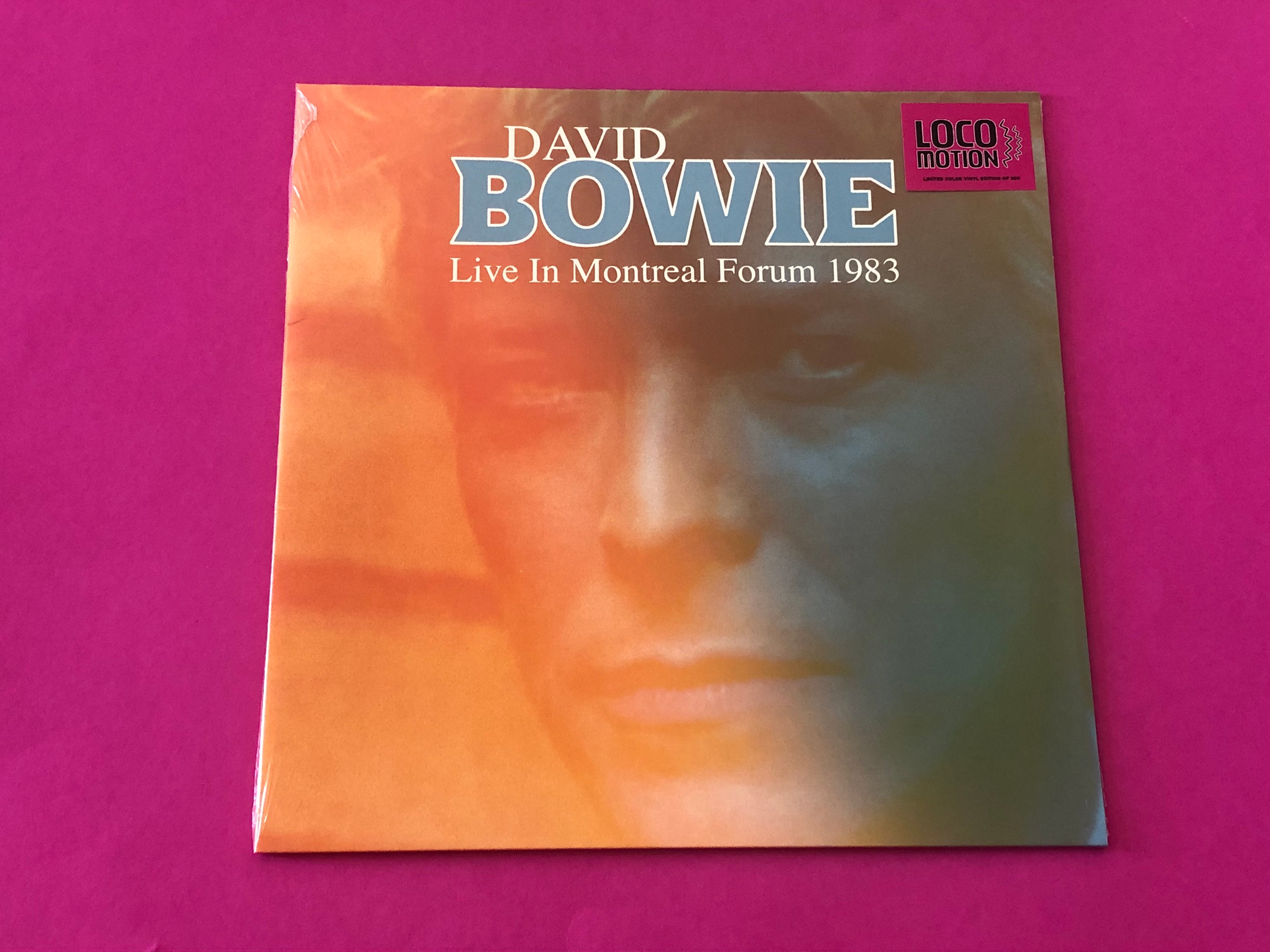 David Bowie : Live In Montreal Forum 1983 (LP,Limited Edition,Unofficial Release)