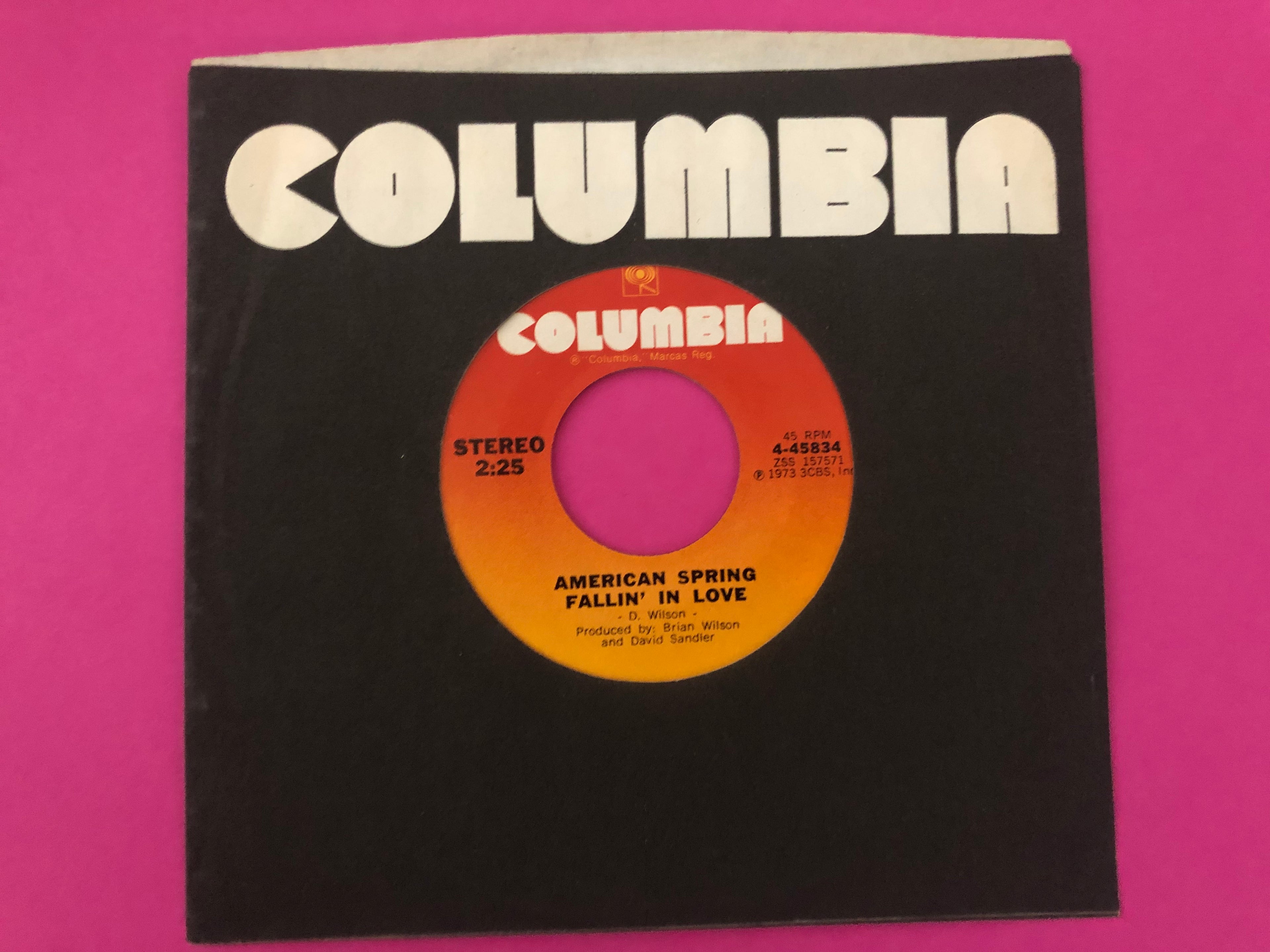 Spring (9) : Shyin' Away (7", Single)