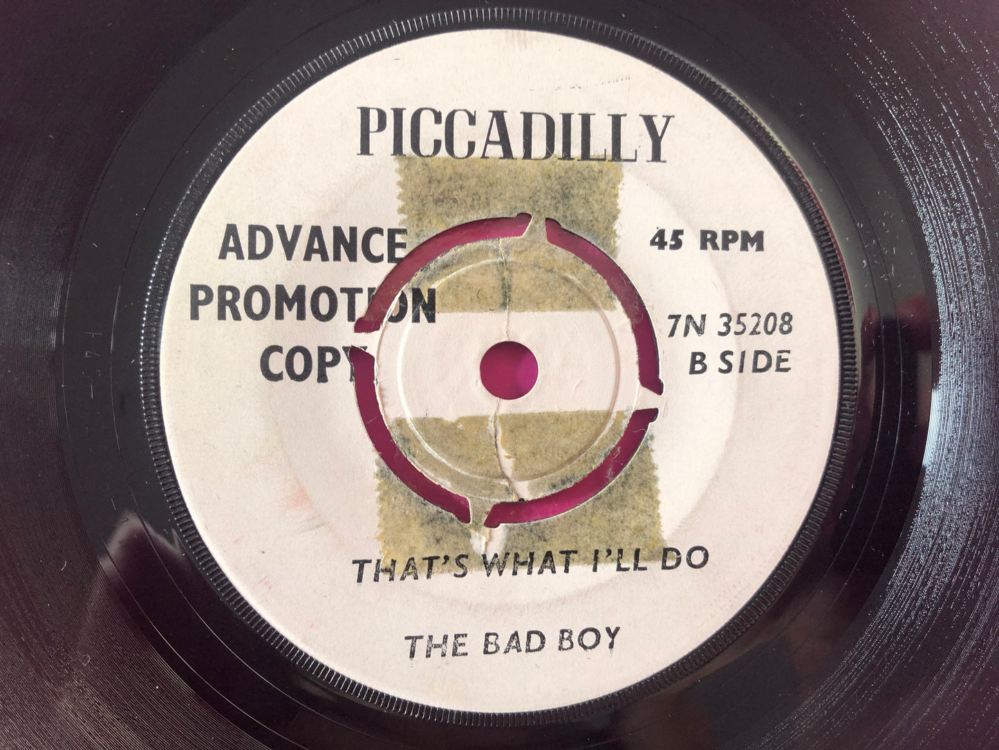 The Bad Boys (5) : The Owl And The Pussycat  (7", Promo)