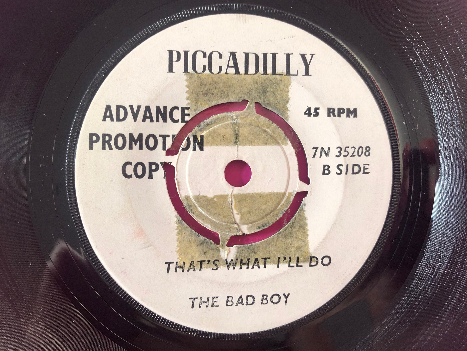 The Bad Boys (5) : The Owl And The Pussycat  (7", Promo)