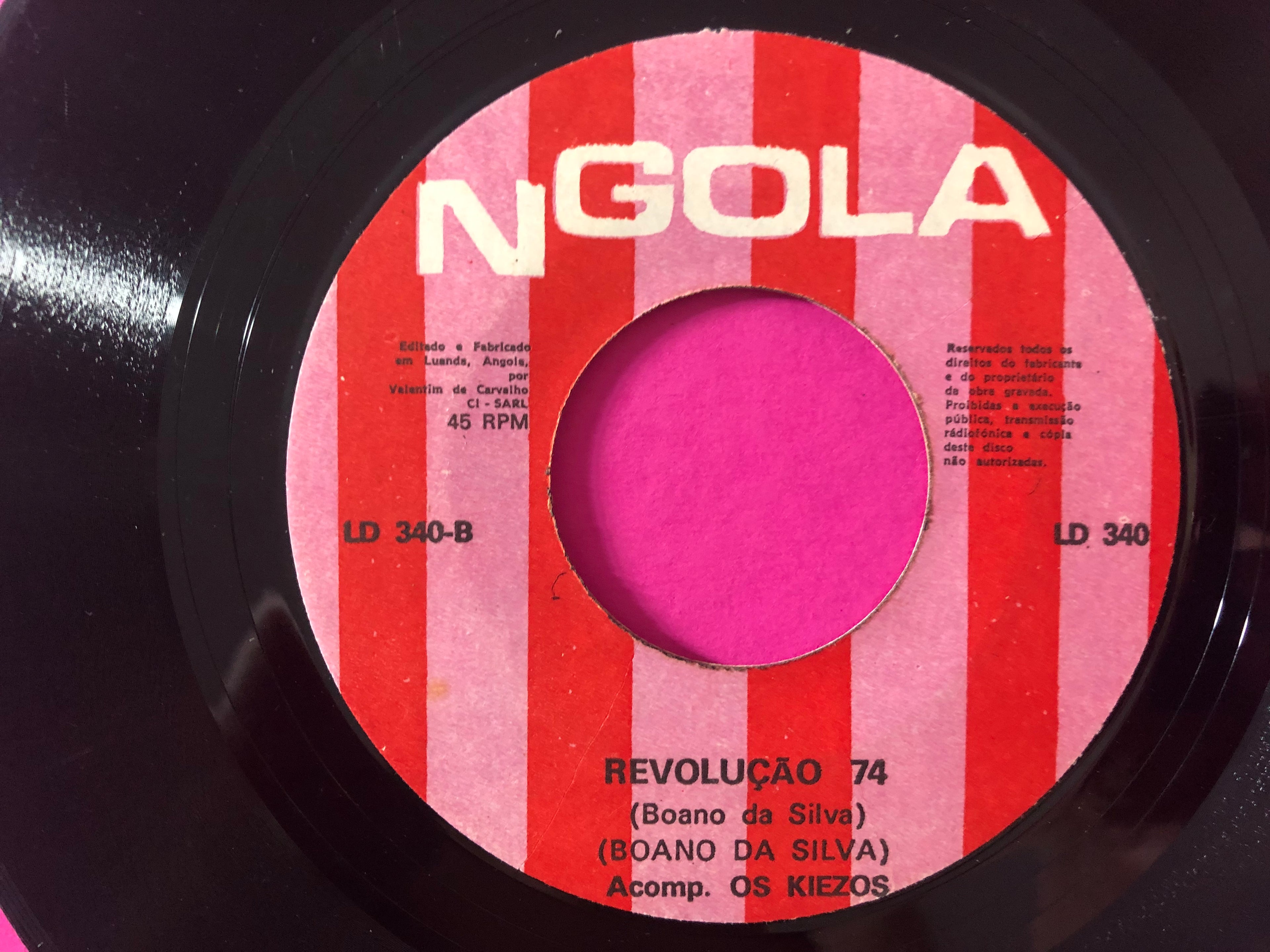 Boano da Silva : Semba Dipanda (7")