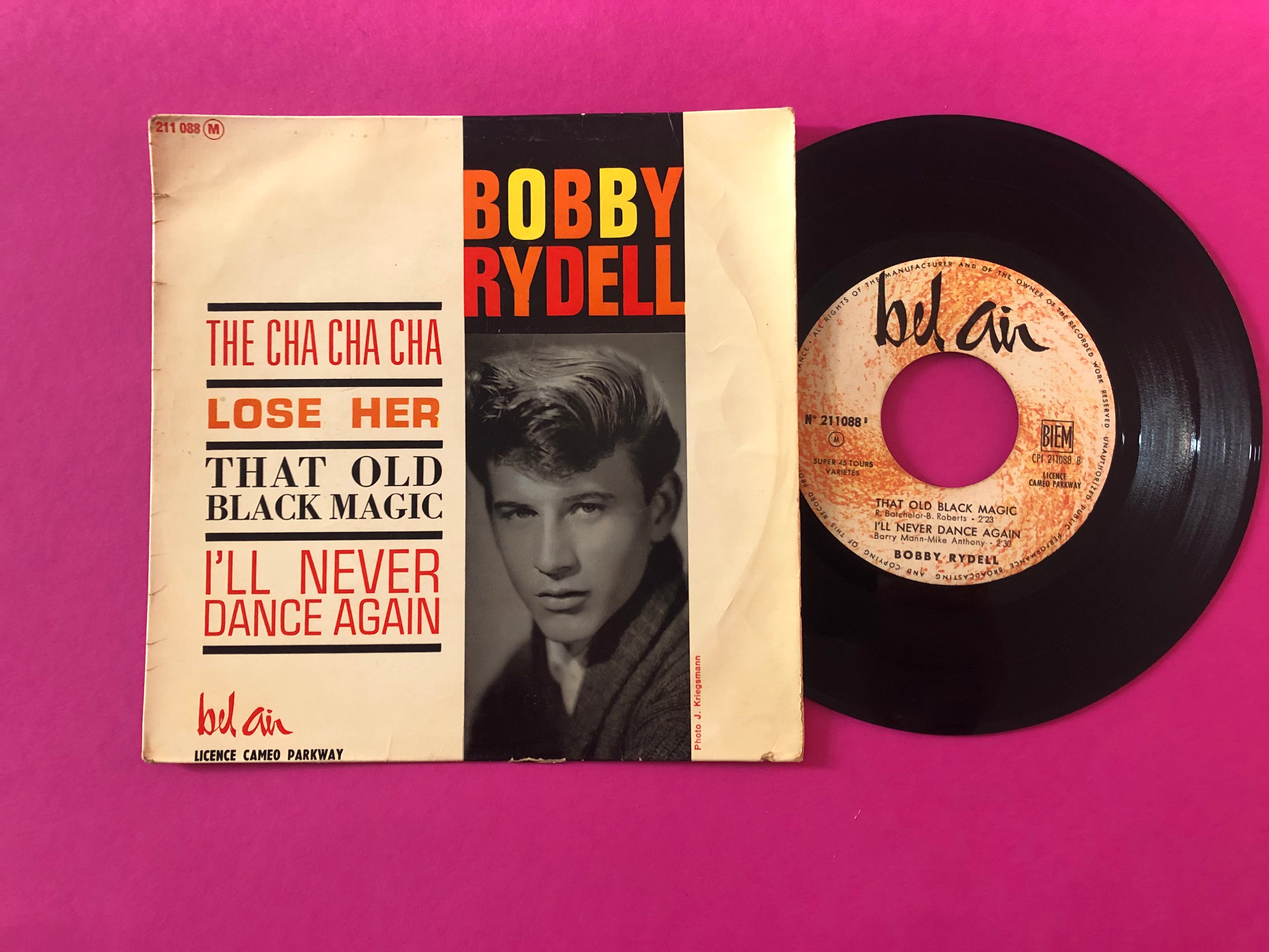 Bobby Rydell : The Cha Cha Cha (7", EP)