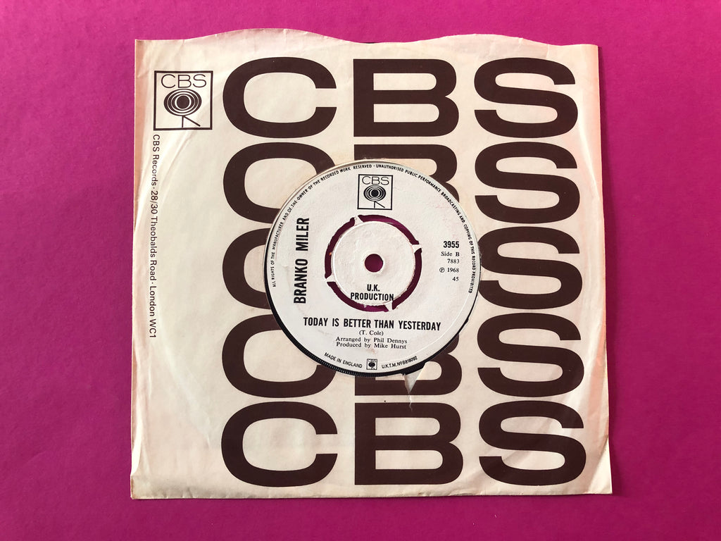 Branko Miler : Candy (7", Promo)