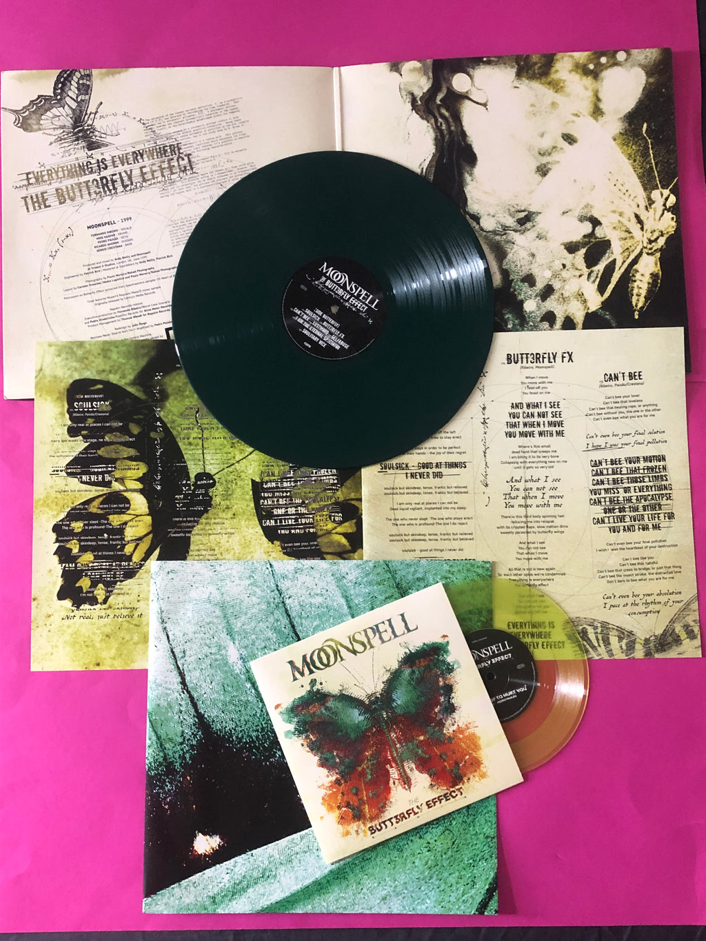 Moonspell : The Butt3rfly Effect (LP,Album,Limited Edition,Reissue)
