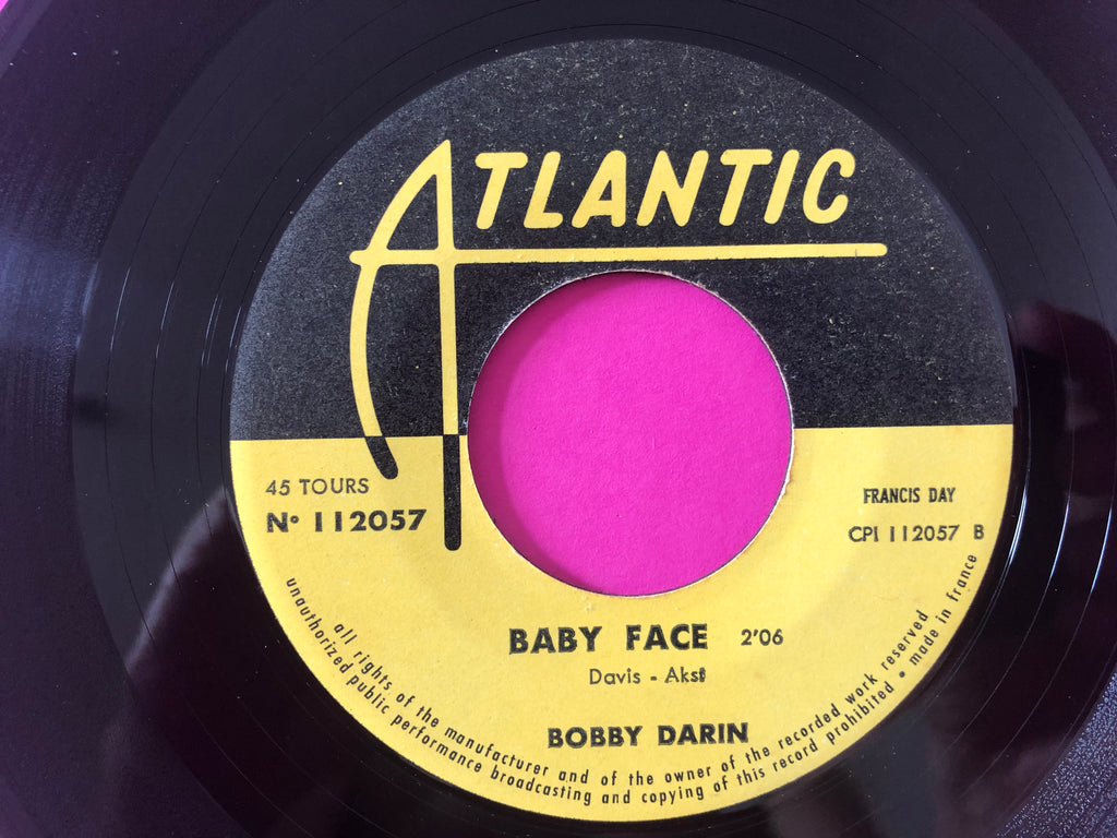 Bobby Darin : You Know How / Baby Face (7", Single, Mono)