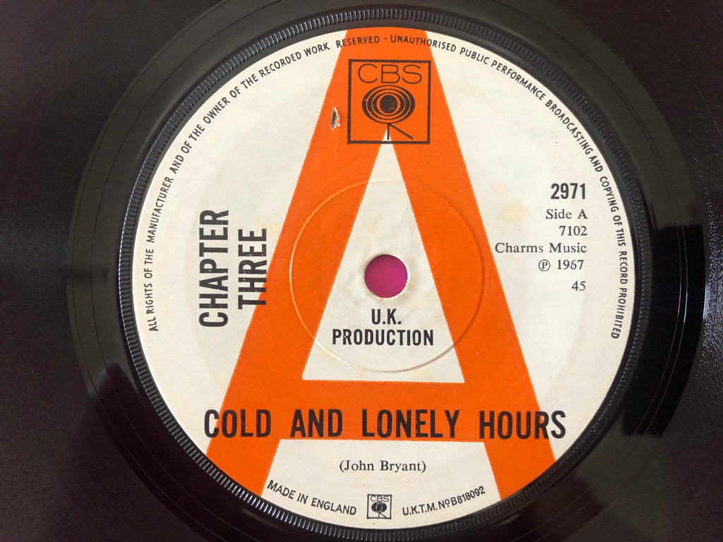 Chapter Three (2) : Cold And Lonely Hours / Wrecking Crew (7", Promo, Sol)