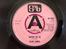 画像をギャラリービューアに読み込む, Clive Sands : Witchi Tai To (7&quot;, Single, Promo)
