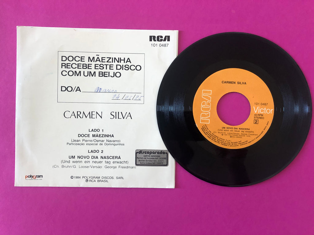Carmen Silva : Doce Mãezinha  (7", Single)