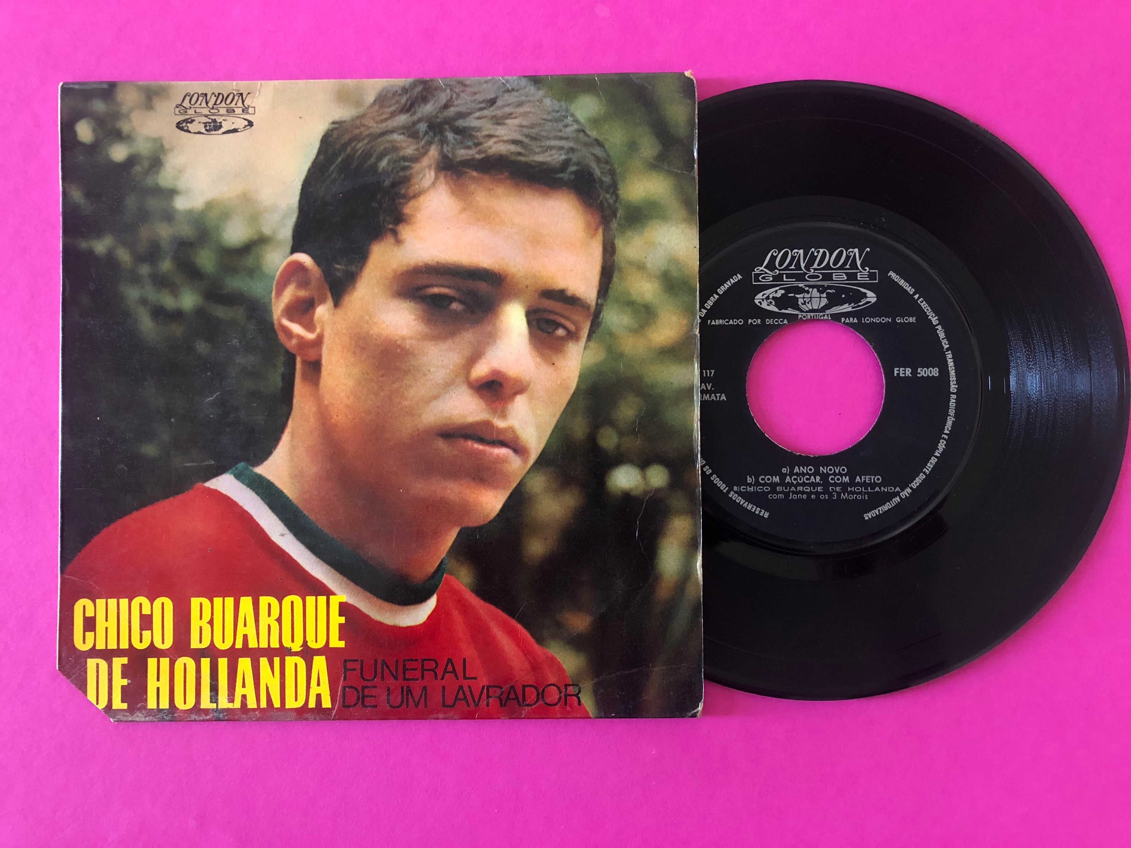 Chico Buarque De Hollanda : Funeral De Um Lavrador (7", EP)