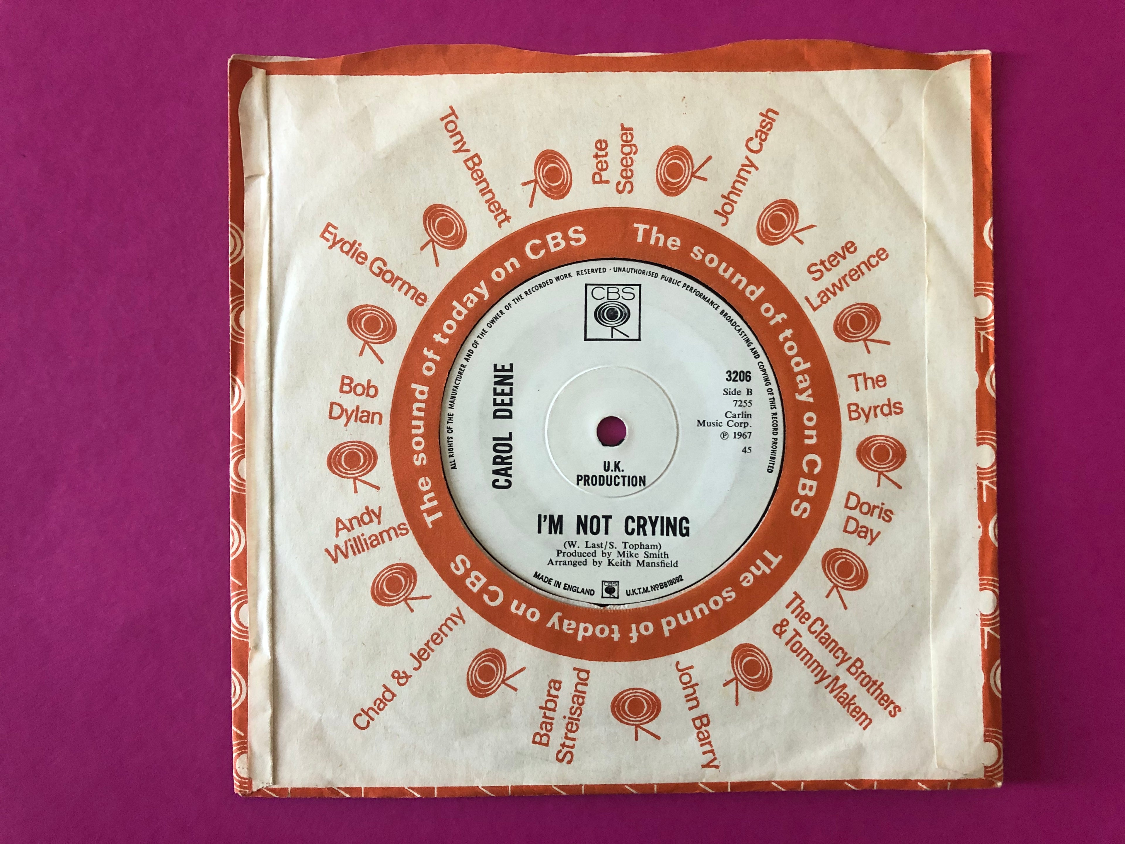 Carol Deene : When He Wants A Woman (7", Single, Promo)
