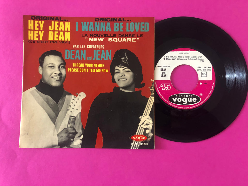 Dean & Jean : Hey Jean Hey Dean (7", EP)