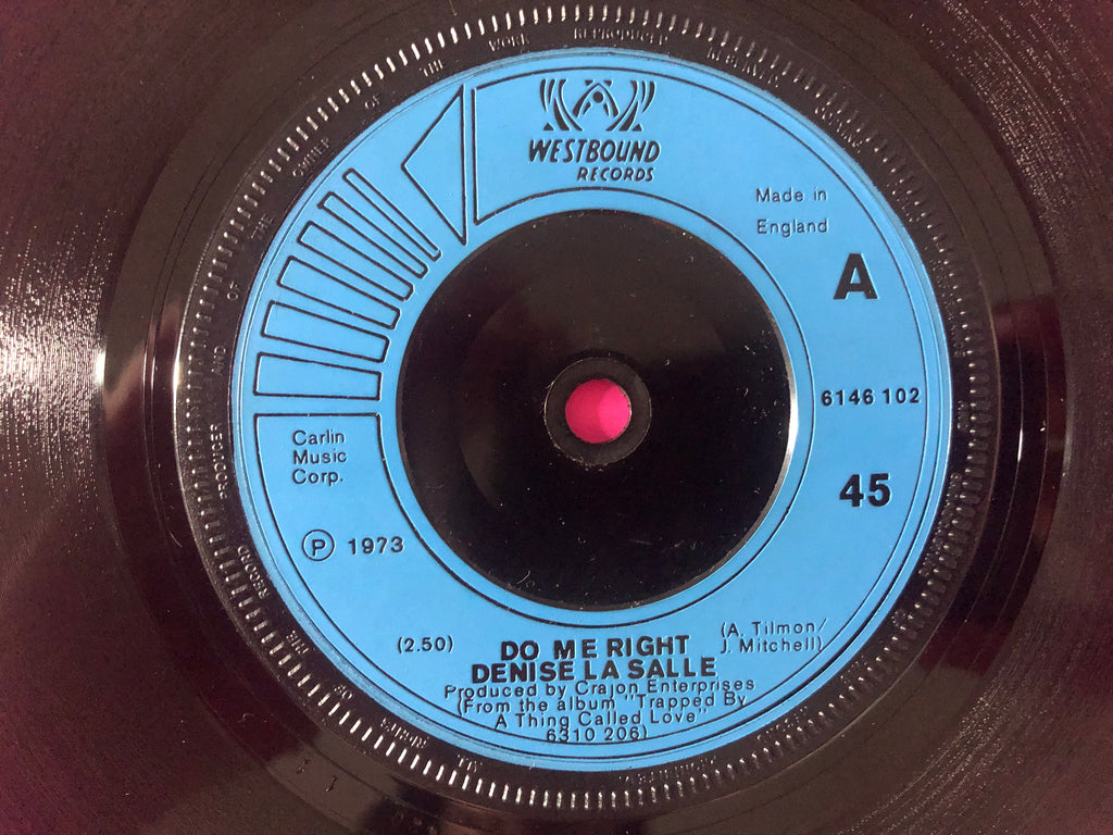 Denise Lasalle : Do Me Right (7")