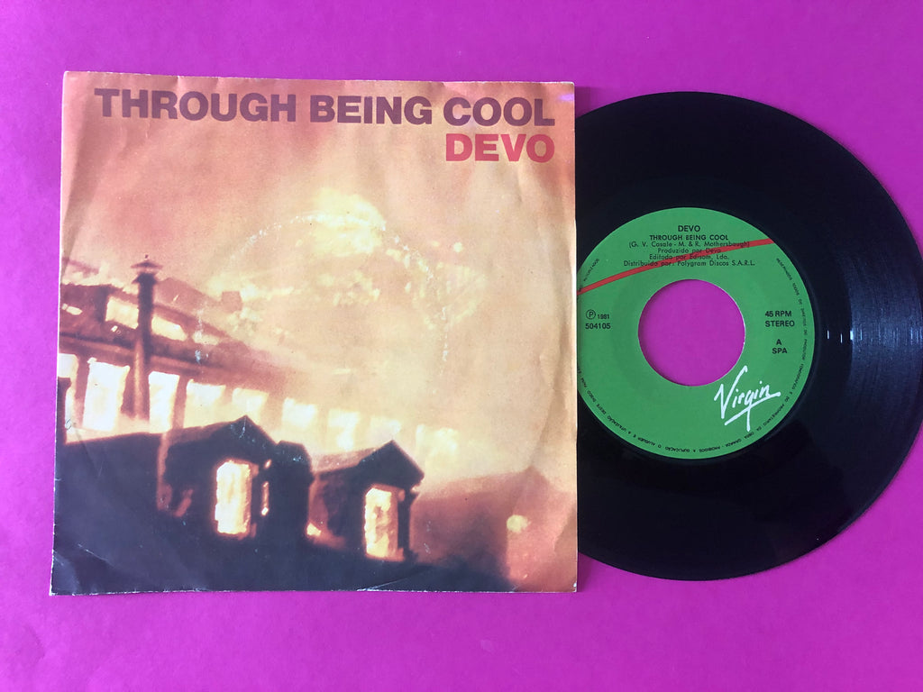 Devo : Through Being Cool (7", Single)