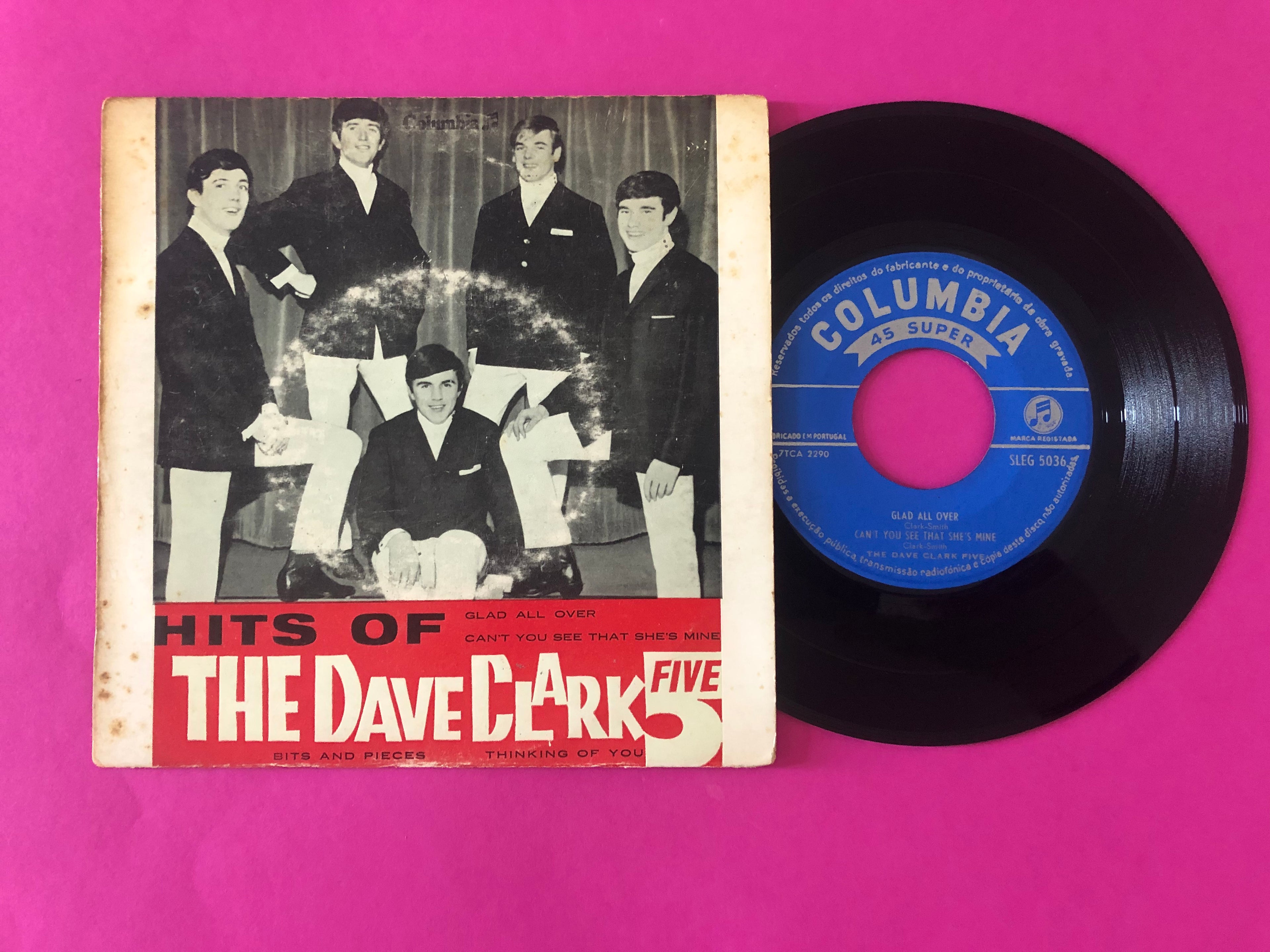 The Dave Clark Five : Hits Of The Dave Clark Five (7", EP)