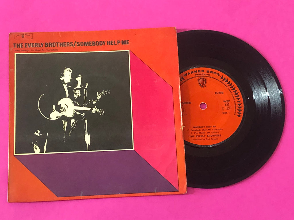 Everly Brothers : Somebody Help Me (7", EP)