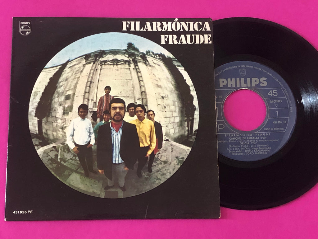 Filarmónica Fraude : Canção De Embalar (7", EP, Mono)