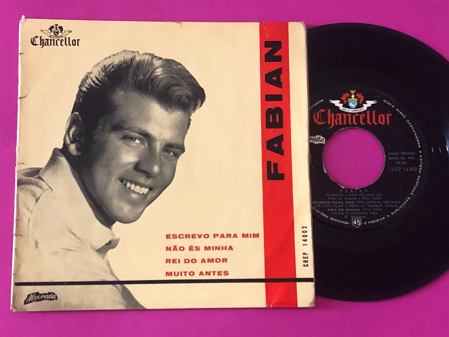 Fabian (6) : I'm Gonna Sit Right Down And Write Myself A Letter (7", EP)
