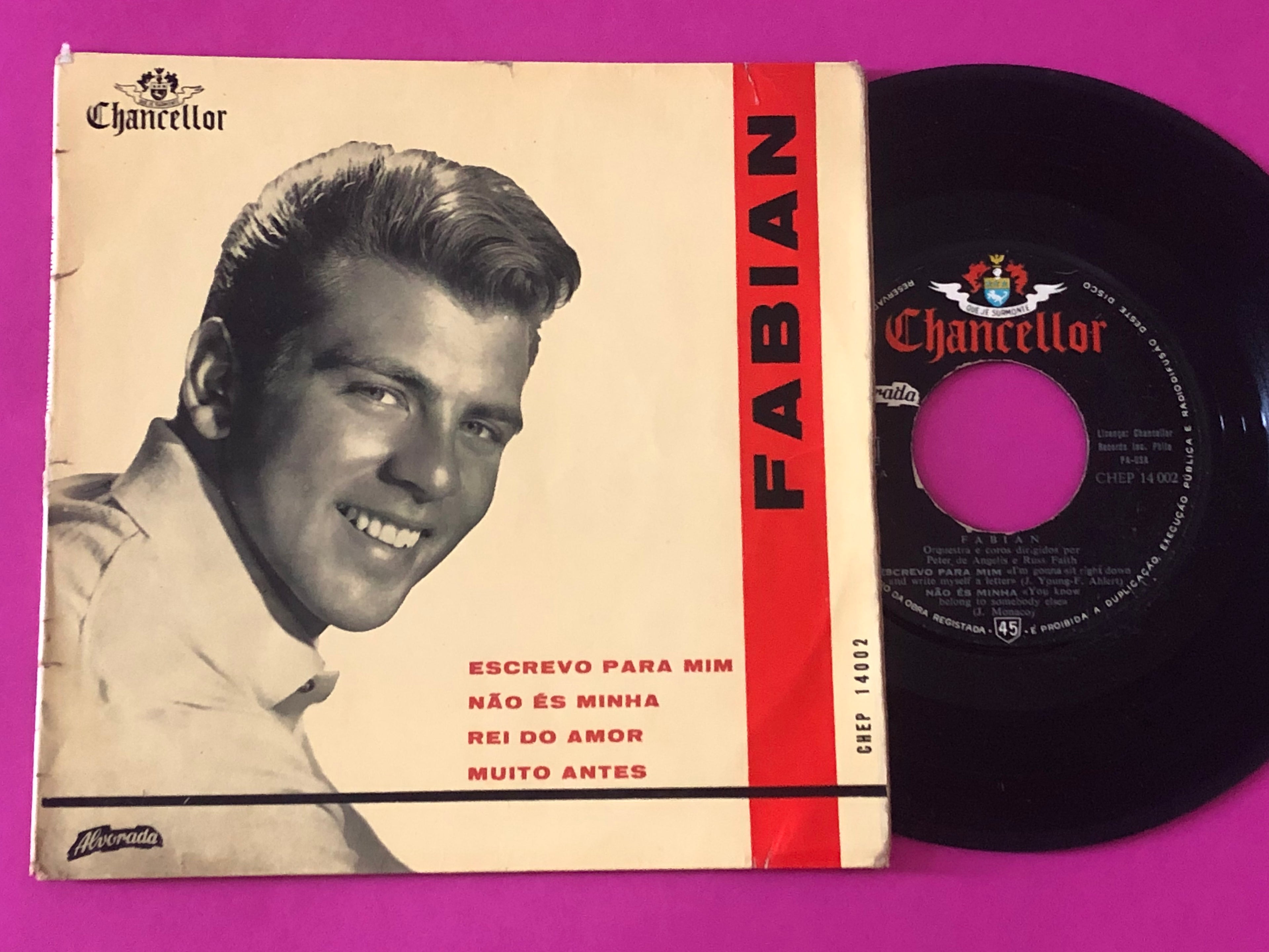 Fabian (6) : I'm Gonna Sit Right Down And Write Myself A Letter (7", EP)