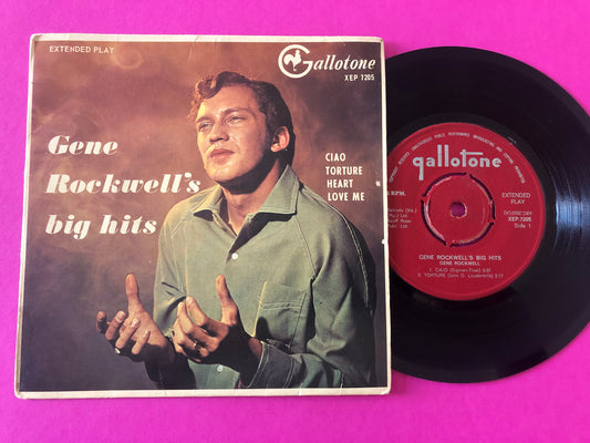 Gene Rockwell : Gene Rockwell´s Big Hits (7", EP, Comp)