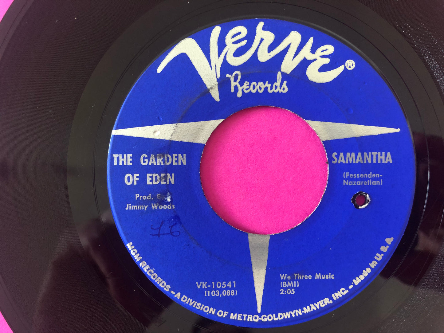 The Garden Of Eden (2) : Flower Man / Samantha (7", Single)