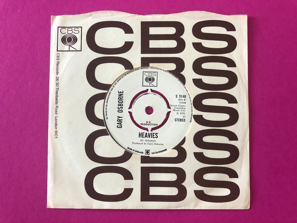 Gary Osborne : Three Day Nation (7", Single, Promo)