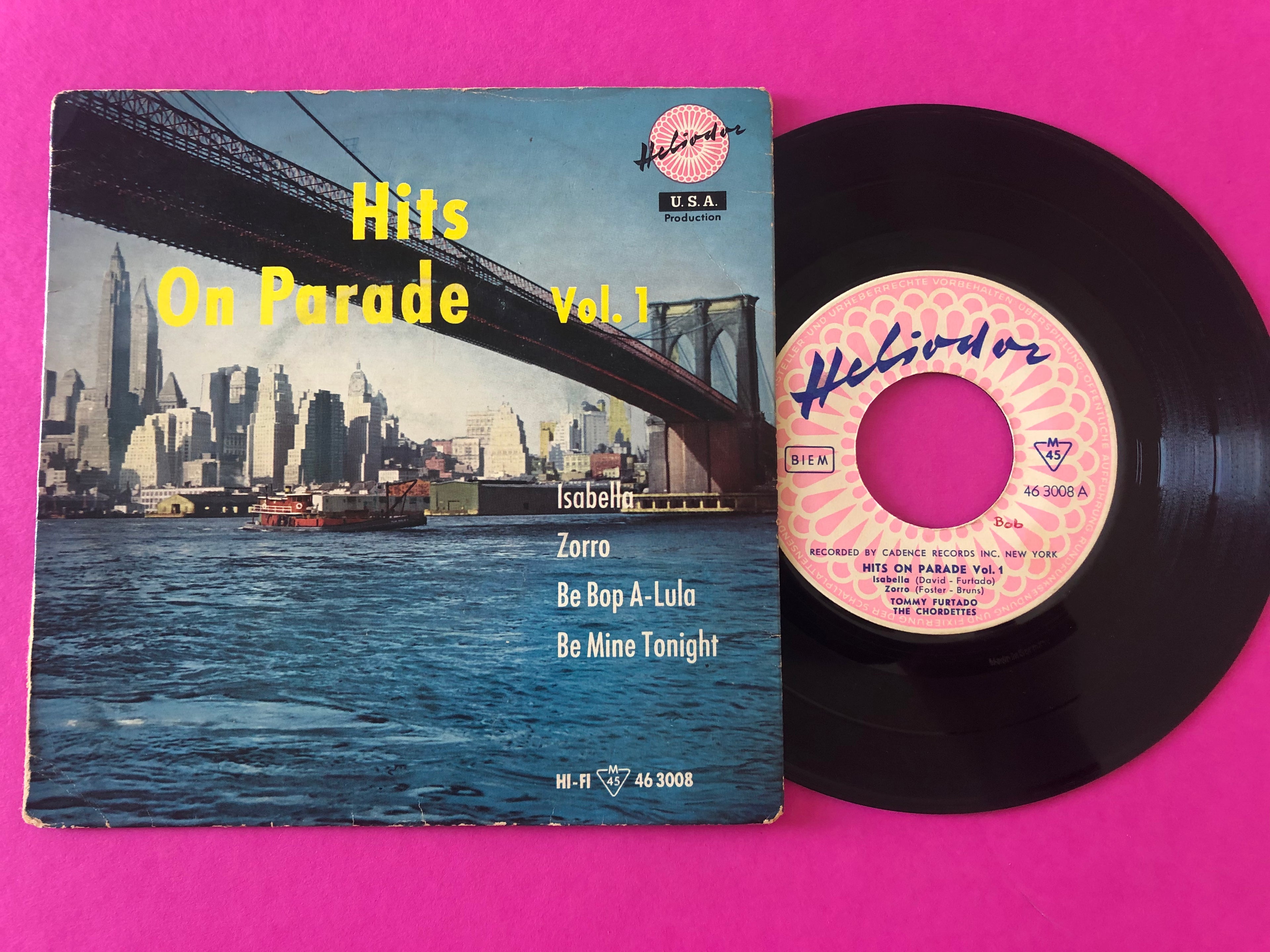 Various : Hits On Parade Vol. 1 (7", EP)