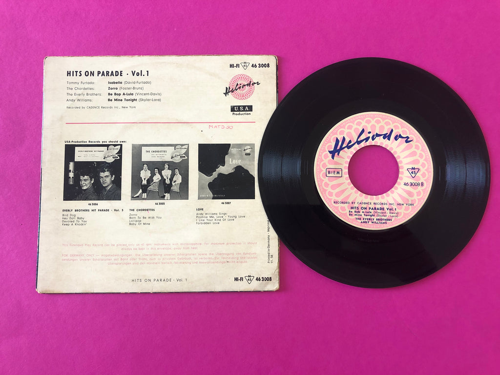 Various : Hits On Parade Vol. 1 (7", EP)