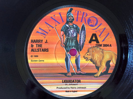 Harry J. All Stars : Liquidator / My Cherie Amour / Je T'Aime (7", Maxi, Promo, RE, Lio)