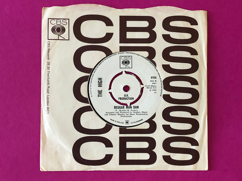 The High (3) : Long Live The High / Beggar Man Dan (7", Promo)