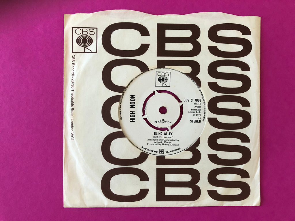 High Noon (2) : Living Is A Lovin' Thing (7", Single, Promo)