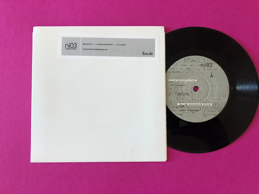 Jeph Jerman / Jon Mueller : Solo Percussion For Two (7")