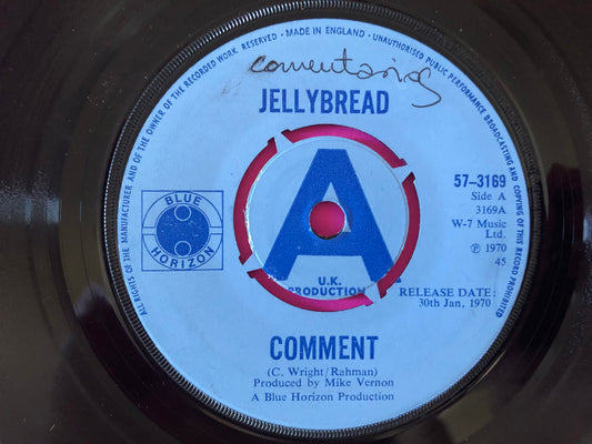 Jellybread : Comment (7", Single, Promo)