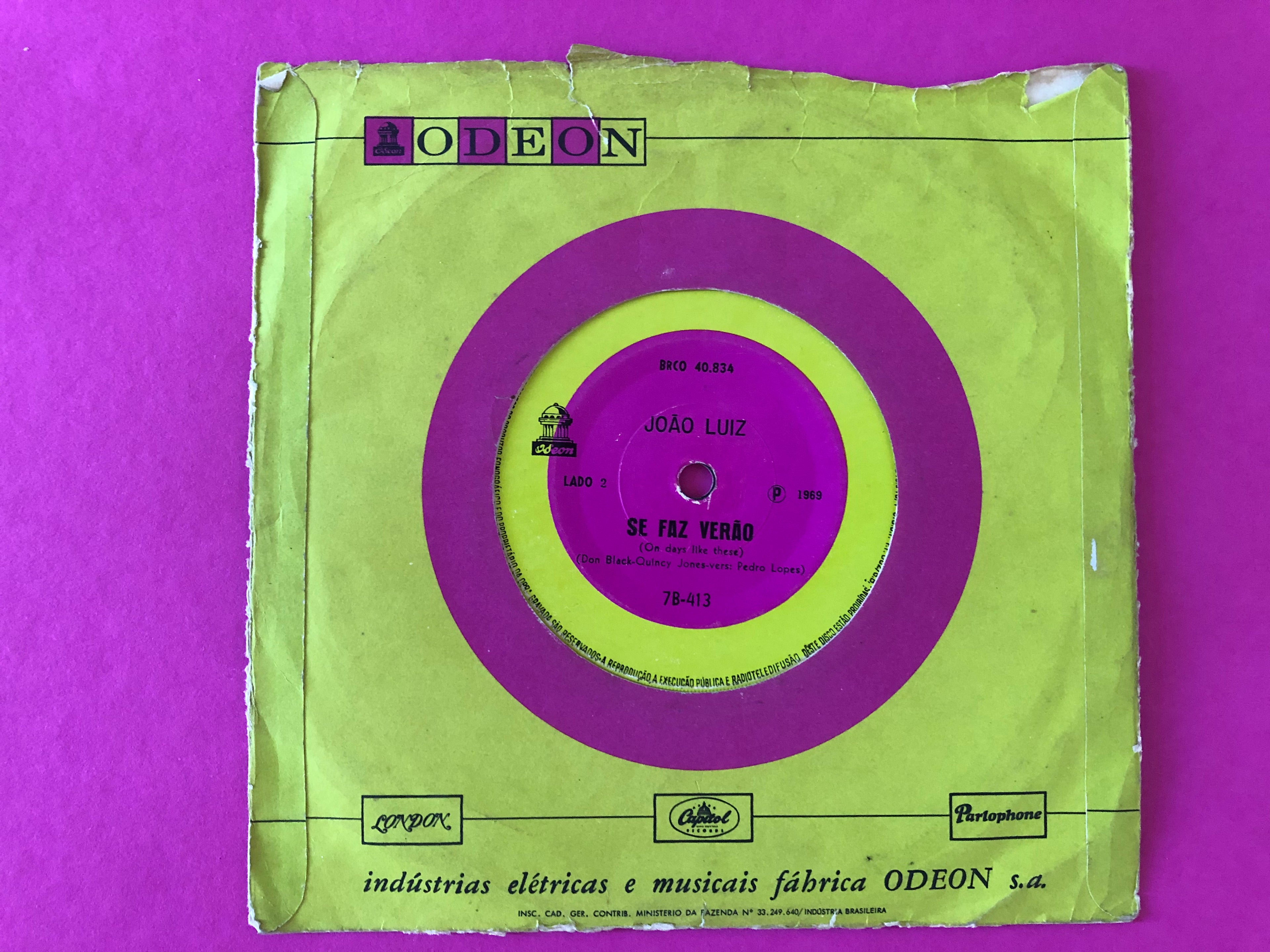 João Luiz : Suzanna (7", Single)