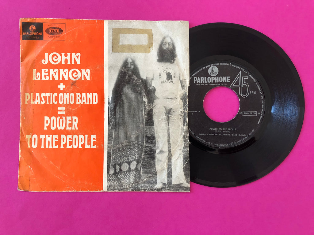 John Lennon / The Plastic Ono Band : Power To The People (7", Single)