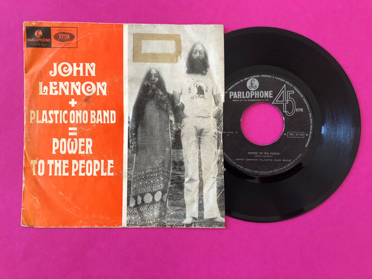 John Lennon / The Plastic Ono Band : Power To The People (7", Single)
