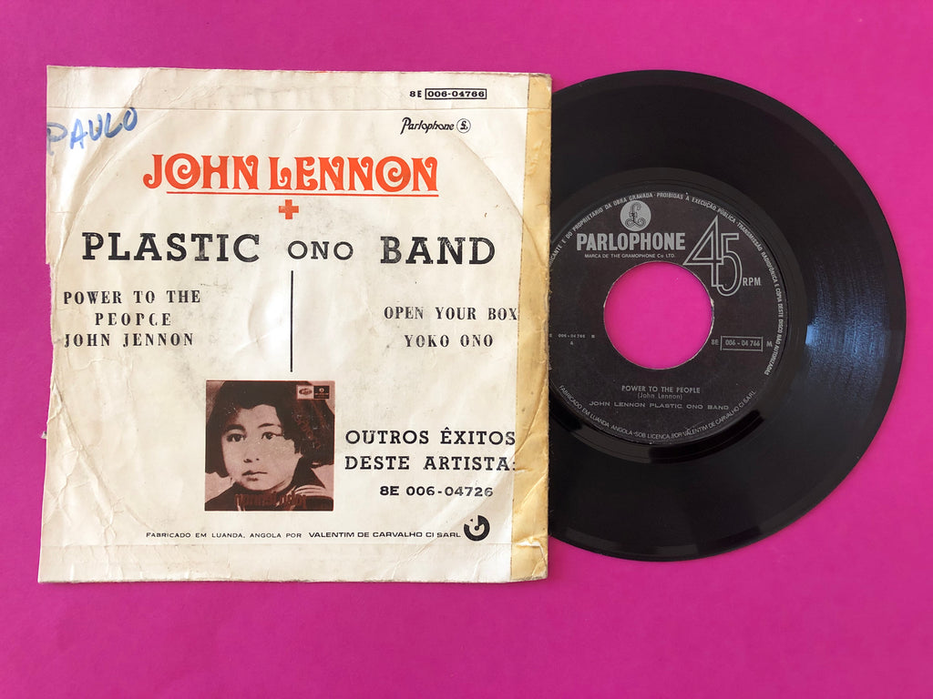 John Lennon / The Plastic Ono Band : Power To The People (7", Single)