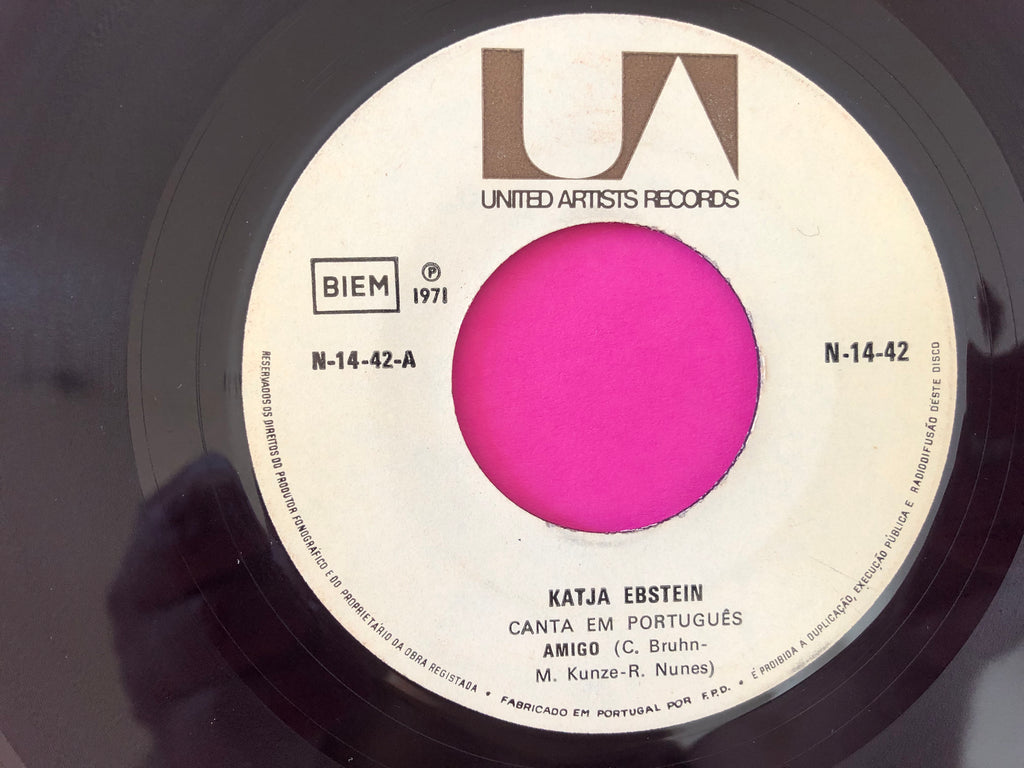 Katja Ebstein : Amigo (7", Single, Mono, Com)