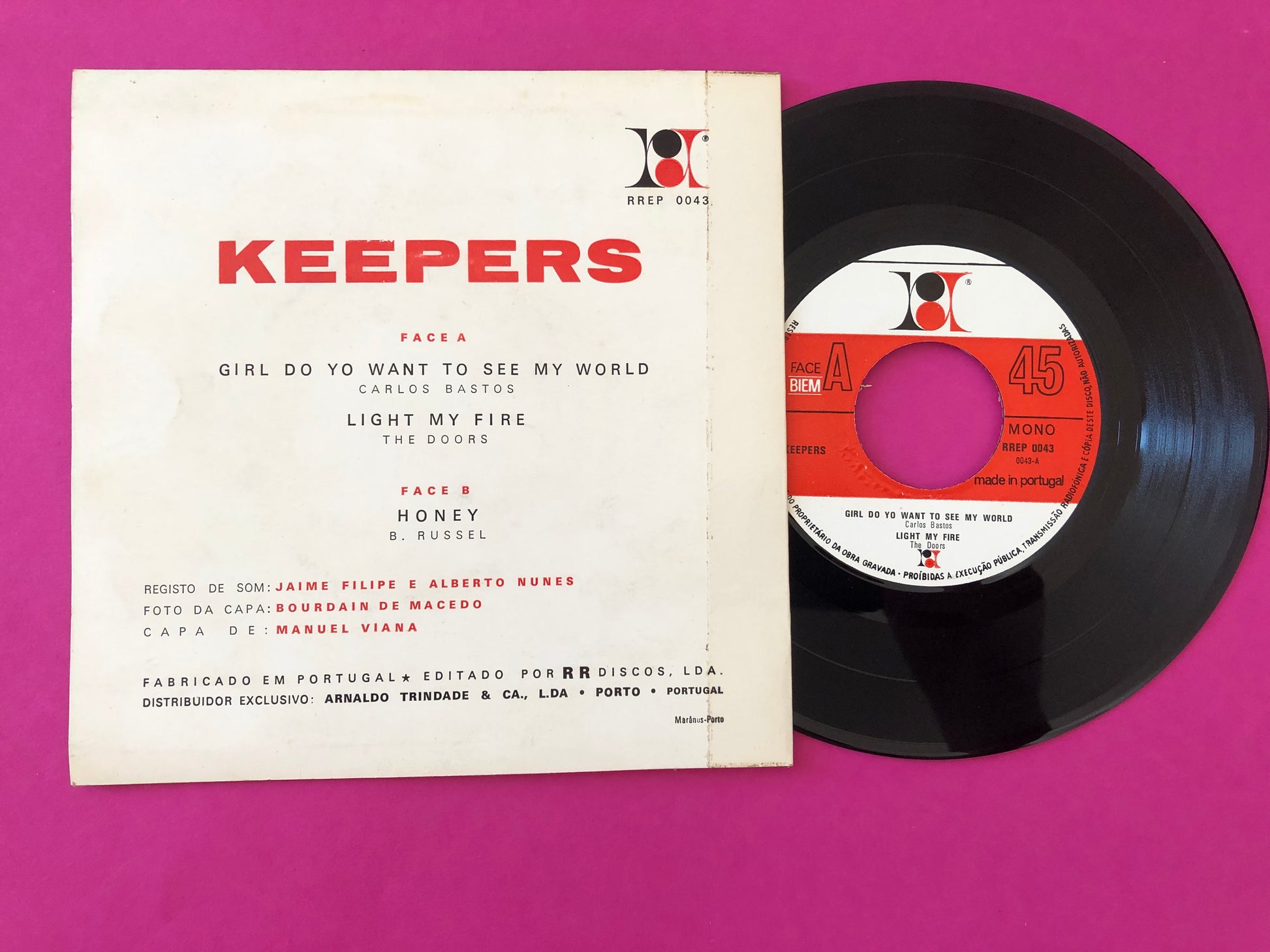 Os Keepers : Os Keepers (7", EP)